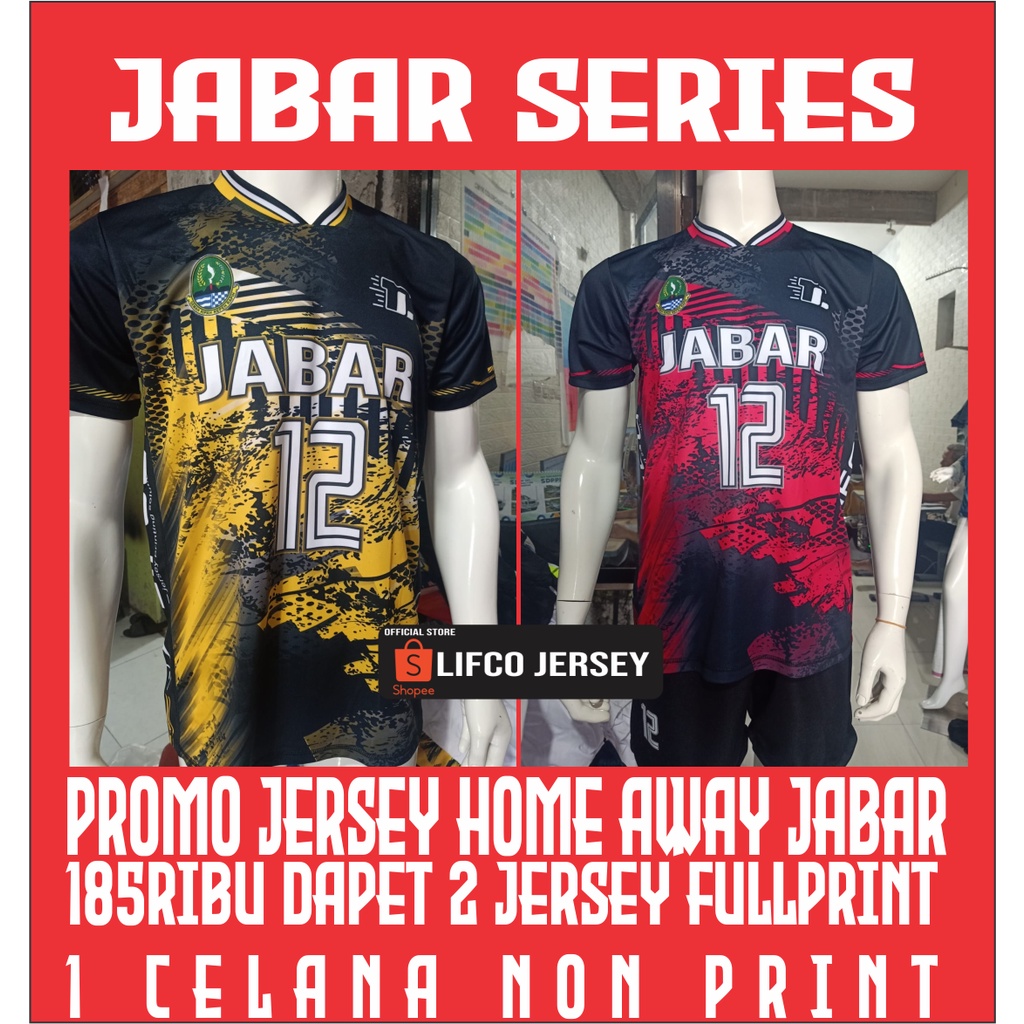 lifco original promo jersey home away 185K jabar series (CELANA NONPRINT BERNOMOR)