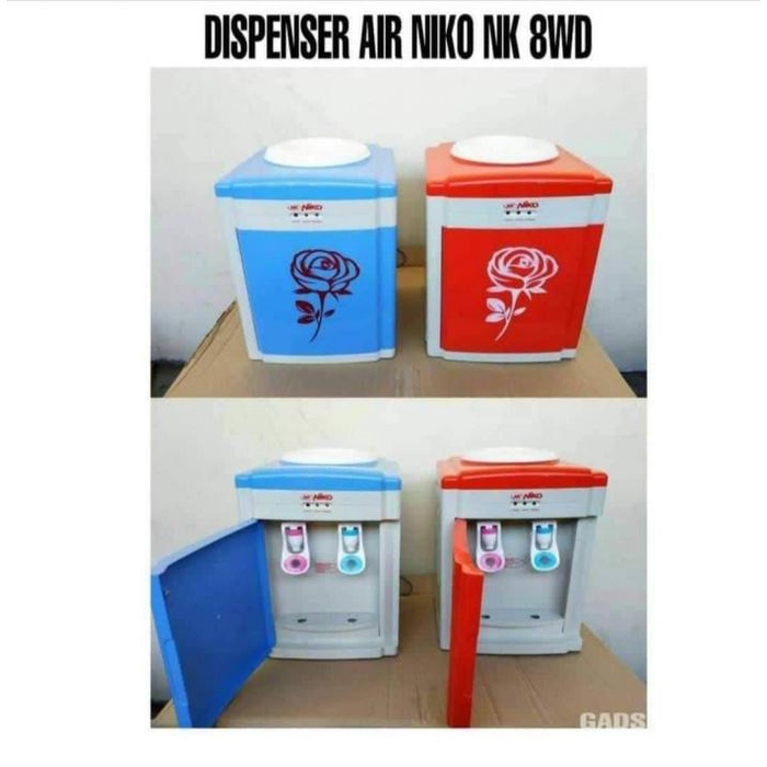 NIKO Water Dispenser Portable Hot &amp; Normal NK - 8 W / WD