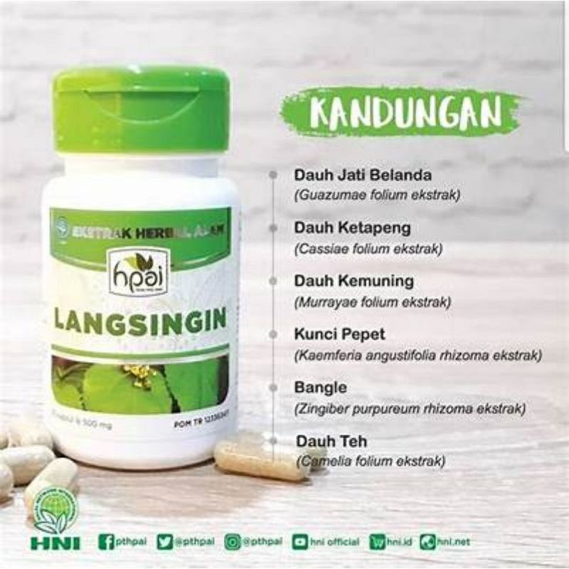 

Herbal Langsingin HNI