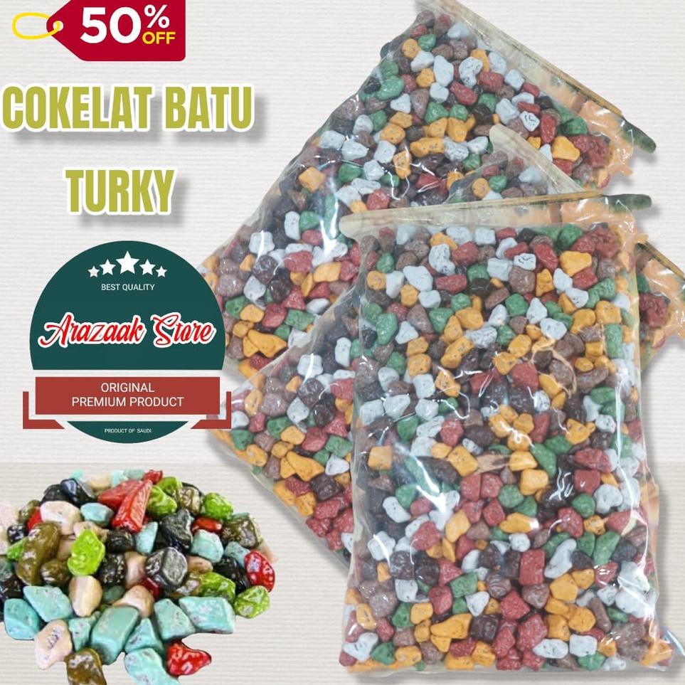 

(PROMO) cokelat batu /cokrlat krikil arab/turky 1kg Grosir,...