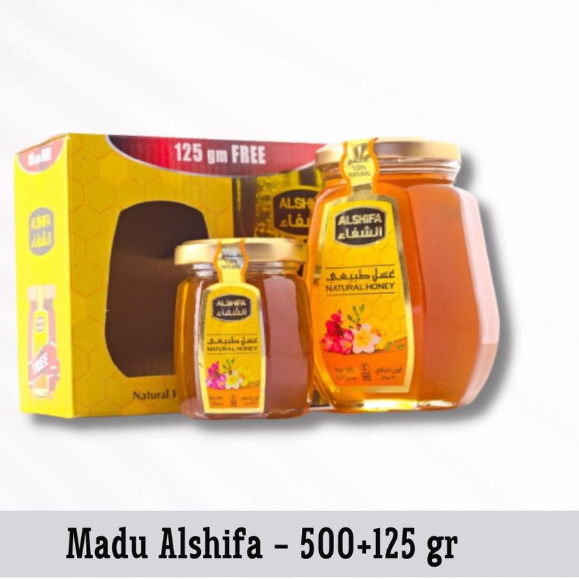 

❀ Arab Al Shifa 500gr Free 125gr / Alshifa 500 gr Free 125 gr Natural Honey ☂