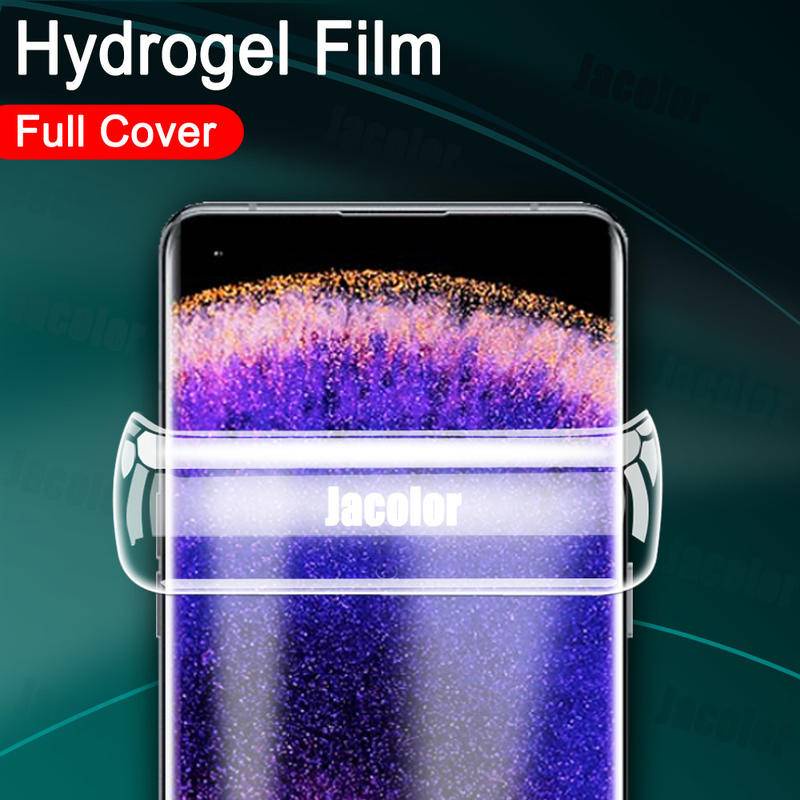 3pcs Pelindung Layar Untuk OPPO Find X2 X3 X5 Pro Water Gel Film Hydrogel On Untuk OPPO FindX2 FindX3 FindX5 Safety Film Bukan Kaca