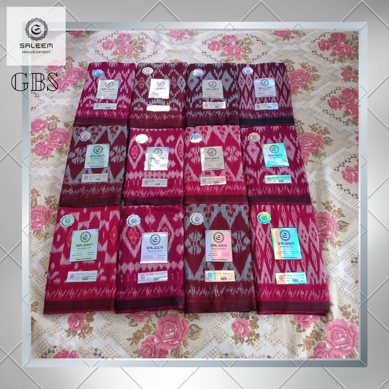 SARUNG GOYOR ATBM KHUSUS MERAH - SARUNG GOYOR TENUN ATBM JAHITAN TENGAH - ORIGINAL GOYOR