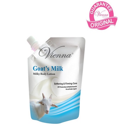 VIENNA MILKY BODY LOTION 250GR SACHET - LOTION VIENNA SACHET ORIGINAL - GOAT MILK