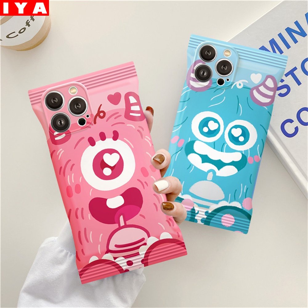 Casing Lucu Redmi Note11 Pro Note11S 10C Note10 5G 10A 9C 9A 10 9T 10s Note9 Note8 Poco X3 NFC M3 Kartun Boneka Monster Kecil TPU Soft Cover