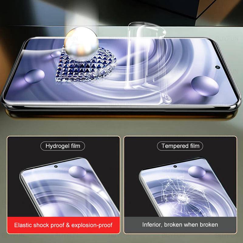 3pcs Untuk Vivo X80 Pro Layar Soft Hydrogel Film Di Vivo X80Pro X80 Pelindung Full Cover Film Bukan Kaca