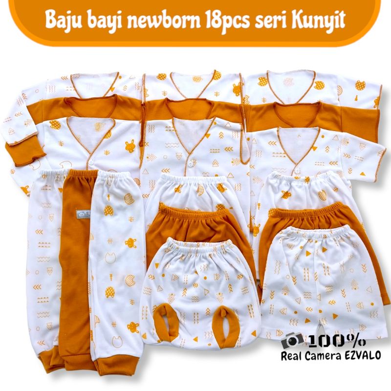 Paket hemat 18pcs baju bayi perempuan seri pink