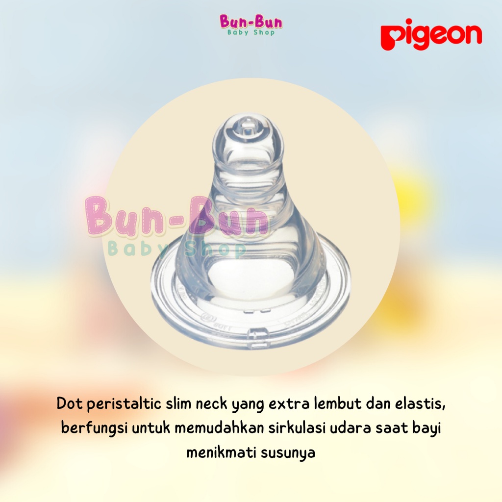 120 ml Botol Susu Bayi Pigeon Anak Perlengkapan Baby Baru Lahir Newborn Murah Peralatan Asi