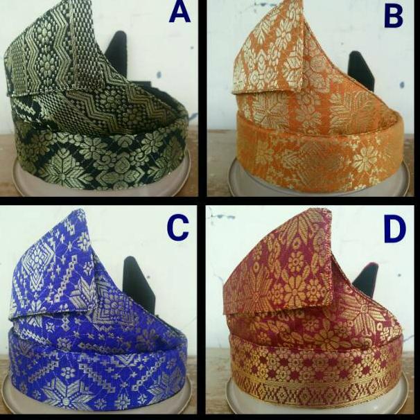 TREN TERBARU TANJAK/DESTAR/KOLOK MELAYU FULL SONGKET