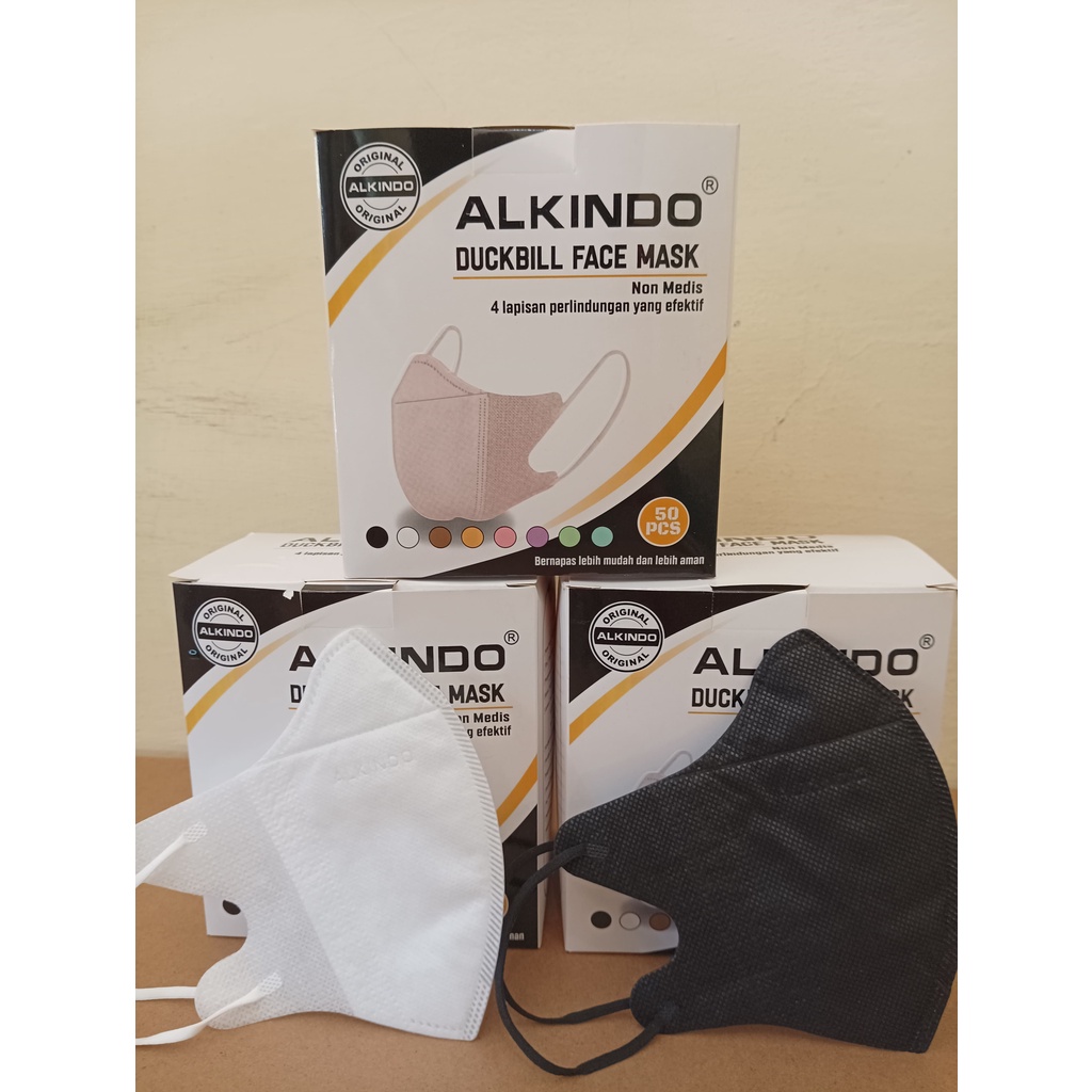 Masker Duckbill Alkindo / Mouson Embos