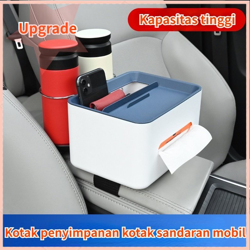 【COD】Kotak Tissue/Multi-Fungsional Kotak Penyimpanan/Kotak Cangkir Air Mobil/Kotak Penyimpanan