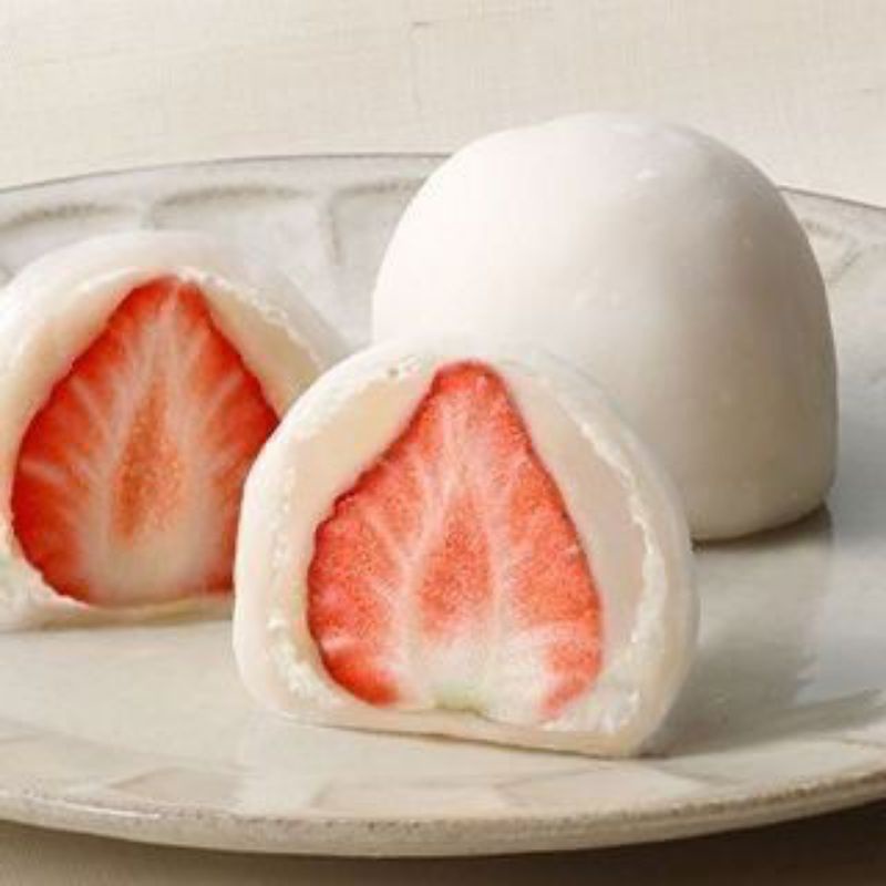 

Daifuku Mochi Strawberry isi 4 6 dan 9 pcs Daifuku Homemade Daifuku mochi viral