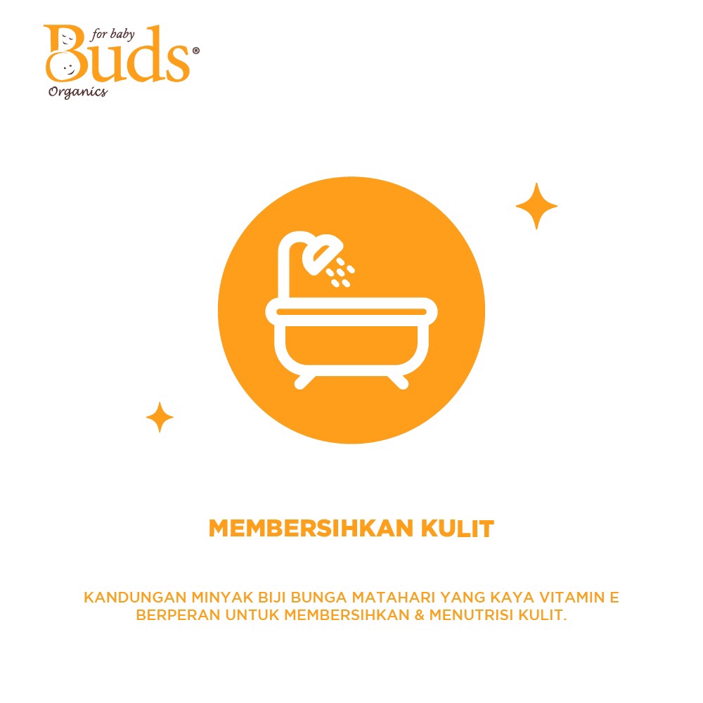 BUDS INFANT HEAD TO TOE CLEANSER 225ML