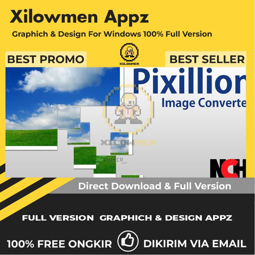 [Full Version] NCH Pixillion Plus Pro Design Graphics Lifetime Win OS