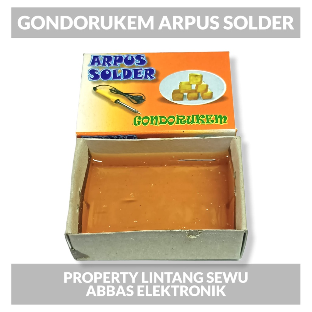 GONDORUKEM ARPUS GETAH PINUS PASTA SOLDER