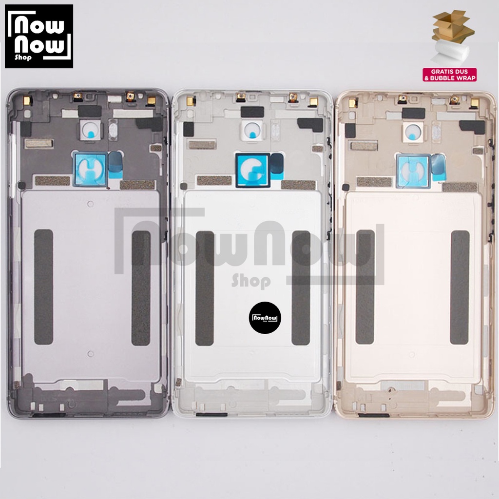 Backdoor Tutup Belakang Baterai Xiaomi Redmi 4 PRIME / 4 PRO Backcover Back Casing Housing Cover Belakang Back Case Panel Replacement