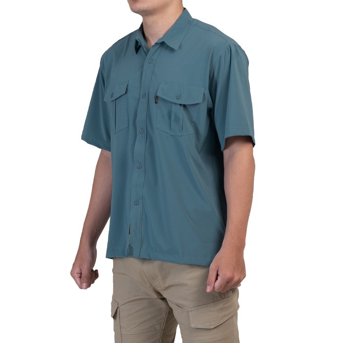 QUICKDRY WORKSHIRT KEMEJA KERJA LENGAN PENDEK BY ENGINEER WORKWEAR