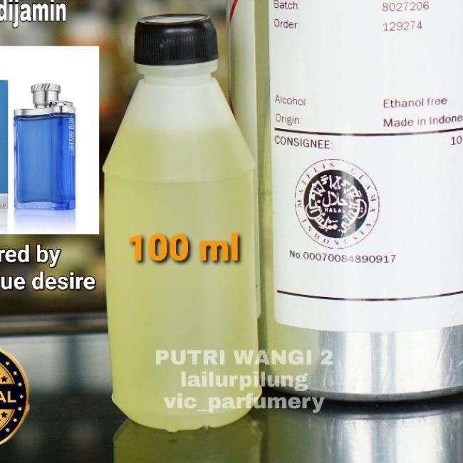 ✵ DUNHILL BLUE DESIRE 100ML BIBIT PARFUM MURNI ASLI TANPA CAMPURAN APAPUN ❃