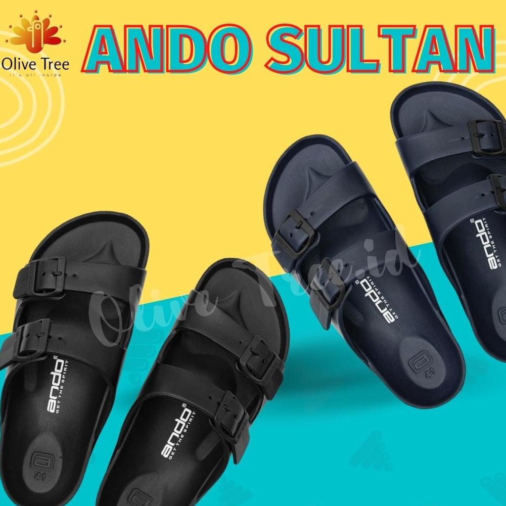 [ART. 548548] Sultan Sandal Selop Sultan Ando Pria Dewasa Sandal Laki-Laki Ringan Sandal Ando Origin