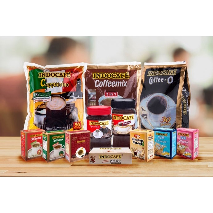 

Indocafe White Coffee Varian Baru Vanilla Renceng (10 pcs)