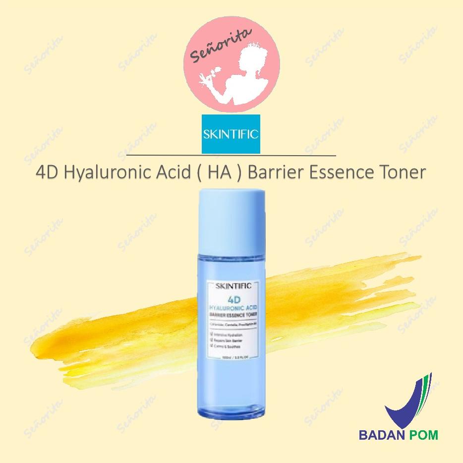 2.2 SKINTIFIC 4D Hyaluronic Acid ( HA ) Barrier Essence Toner 20ml/100ml .,..,.,.,.