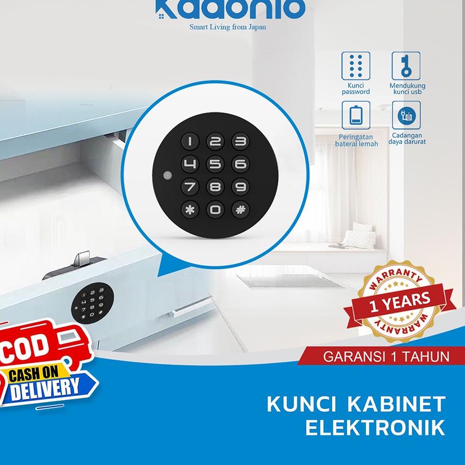 Promo Hari Ini Kadonio kunci kabinet elektronik Kunci password Elektrik Kunci Laci Kabinet Kantor Ku