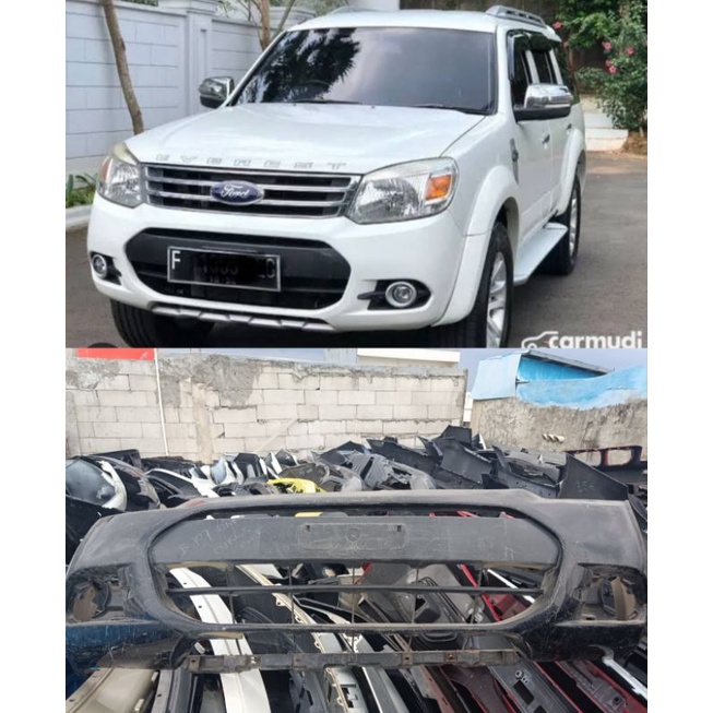 Bemper Ford Everest 2014 2015 facelift original copotan