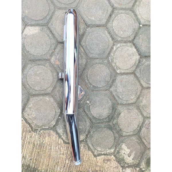 knalpot rx king knalpot rx spesial cobra original crome merk ntd