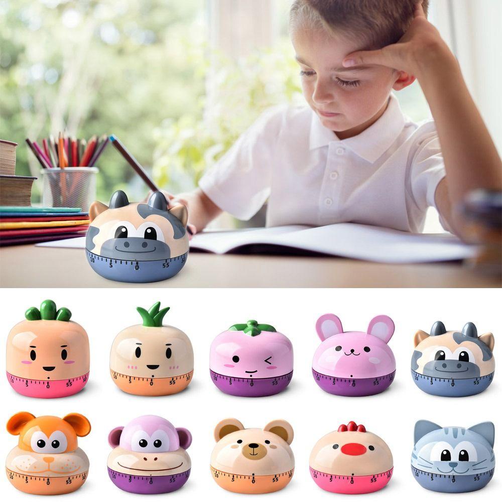 Populer Timer Mekanik Novelty Cute Student Waktu Belajar Timer Makanan Dapur