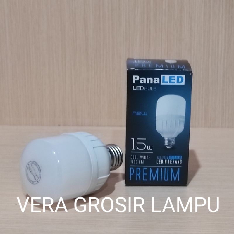 Lampu led PANALED by LUBY 15W cahaya putih E27 / Lampu led kapsul 15W cahaya putih E27