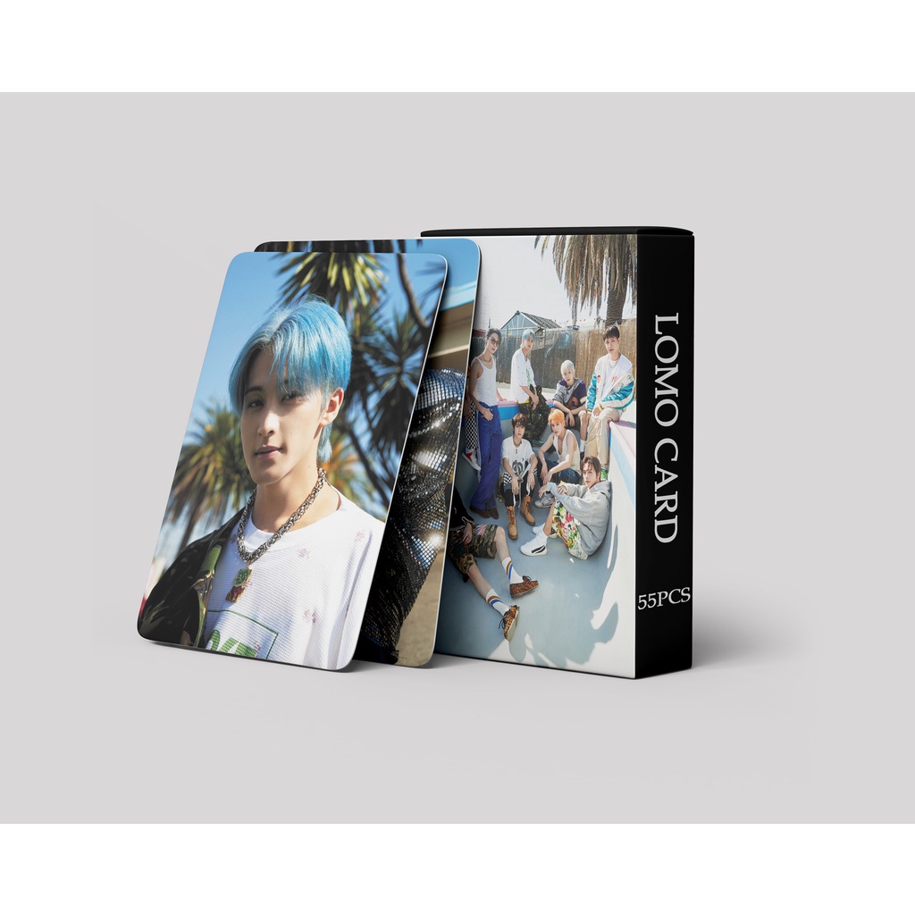 55pcs / box NCT 127 New Album AY-YO Photocards MARK YUTA WINWIN Taeil Doyoung Taeyong Jaehyun Lomo Cards Kpop Postcards