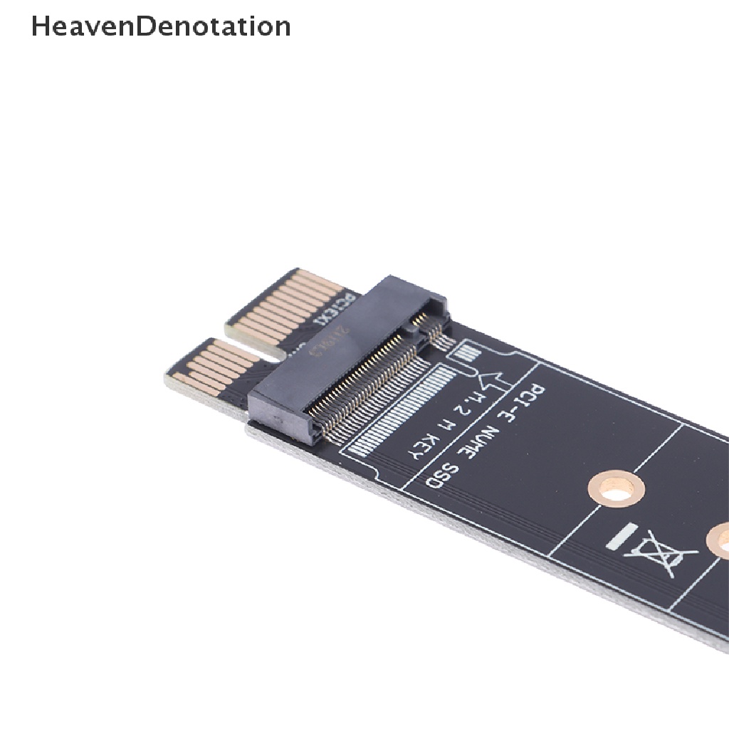 [HeavenDenotation] Adaptor PCIE to M2 NVMe SSD M2 PCIE X1 Raiser PCI-E PCI Express Konektor Kunci M HDV