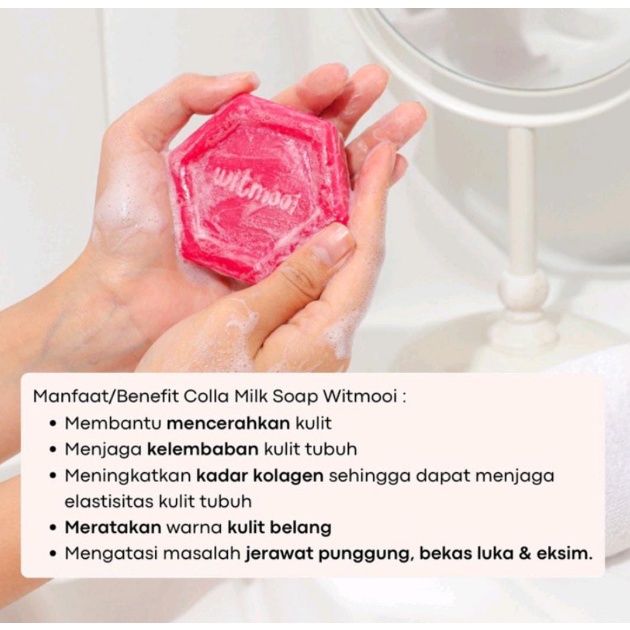 COLLAMILK SOAP/SABUN PEMUTIH VIRAL BPOM