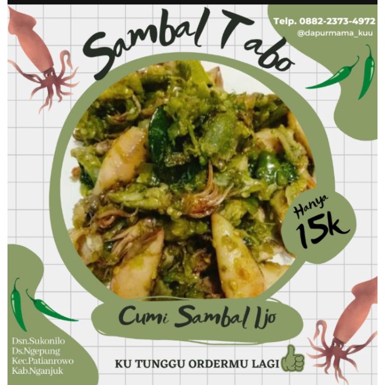 

Sambal Cumi SAMBAL TABO