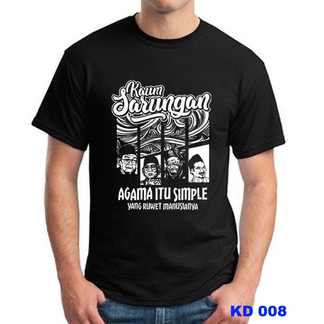 kaos distro premium AGAMA ITU SIMPLE KD 008