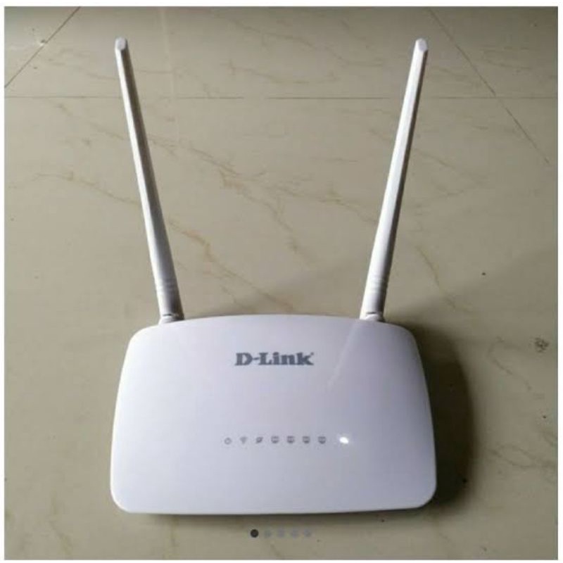 DLINK DIR-612 putih router modem bekas normal