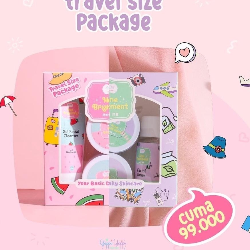 NTI459 (READY STOK) YEPPU YEPPU BY KIYOWO SKINCARE TRAVEL SIZE SKINCARE YEPPU YEPPU BY KIYOWO BPOM |