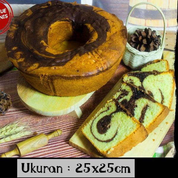 

✤ Bolu Marmer 25x25cm / Marmer Cake PREMIUM / Kue Lebaran Arisan & Natal ♥