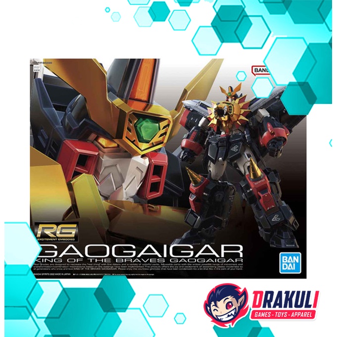 Bandai Plamo RG King Of The Braves Gaogaigar