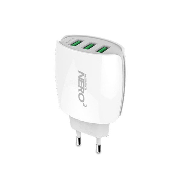 Hippo Adaptor Nero 3 3.8A Quick Fast Charging 3.0 Travel Adapter Kepala Casan Colokan Charger Rumah type C QC Dual Port Output USB A USB C