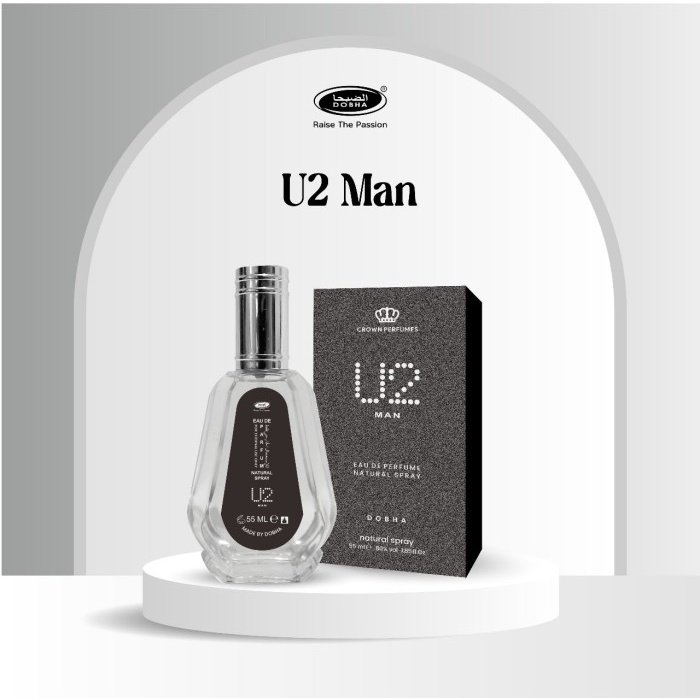 Parfum Dobha Spray Aroma U2 MAN 55ML Original