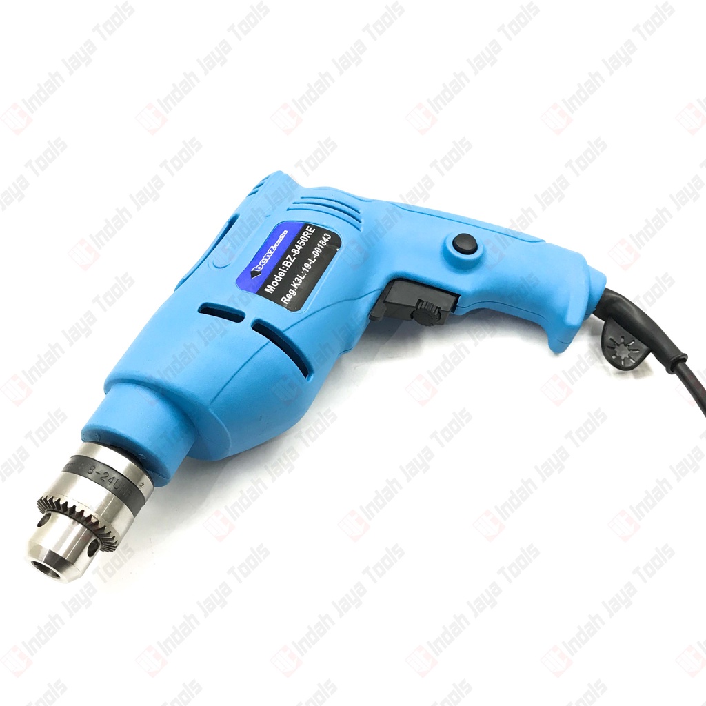 BENZ BZ-8450 RE Mesin Bor Besi Kayu 10 mm Variable Speed Electric Drill