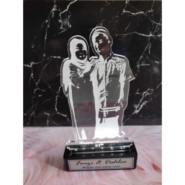 Plakat Lampu | Plakat Lampu Led Custom | Plakat Lampu Led | Plakat Anniversary | Souvenir Murah