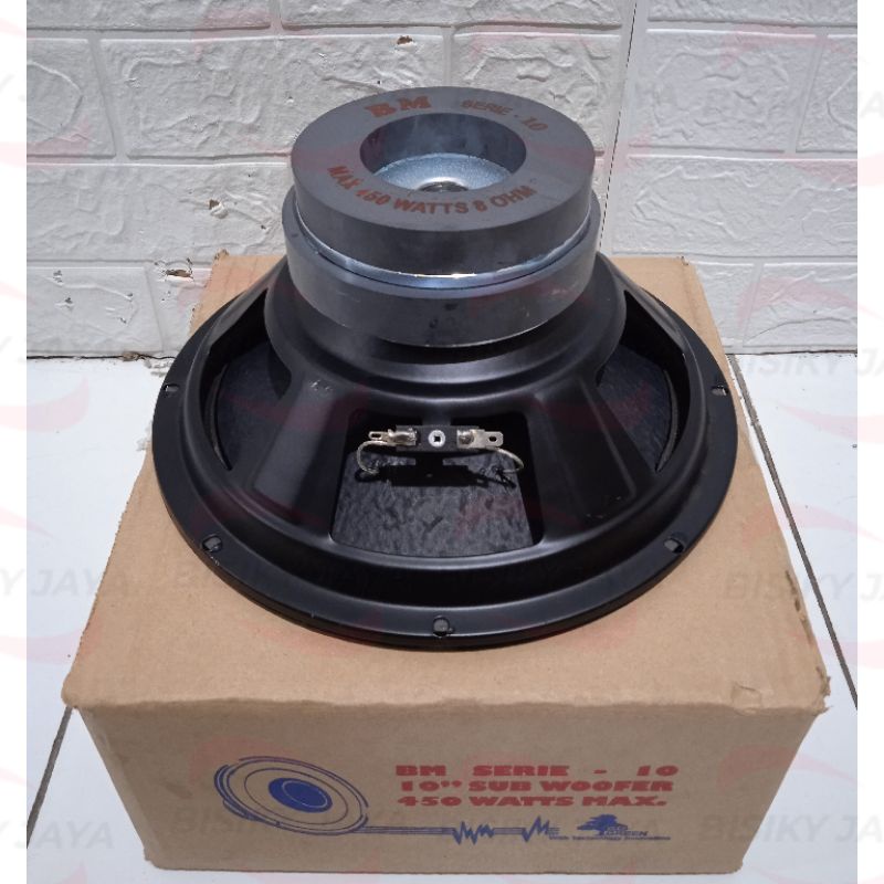 Speaker Subwoofer 10 inch BM 10 / speaker komponen BM10