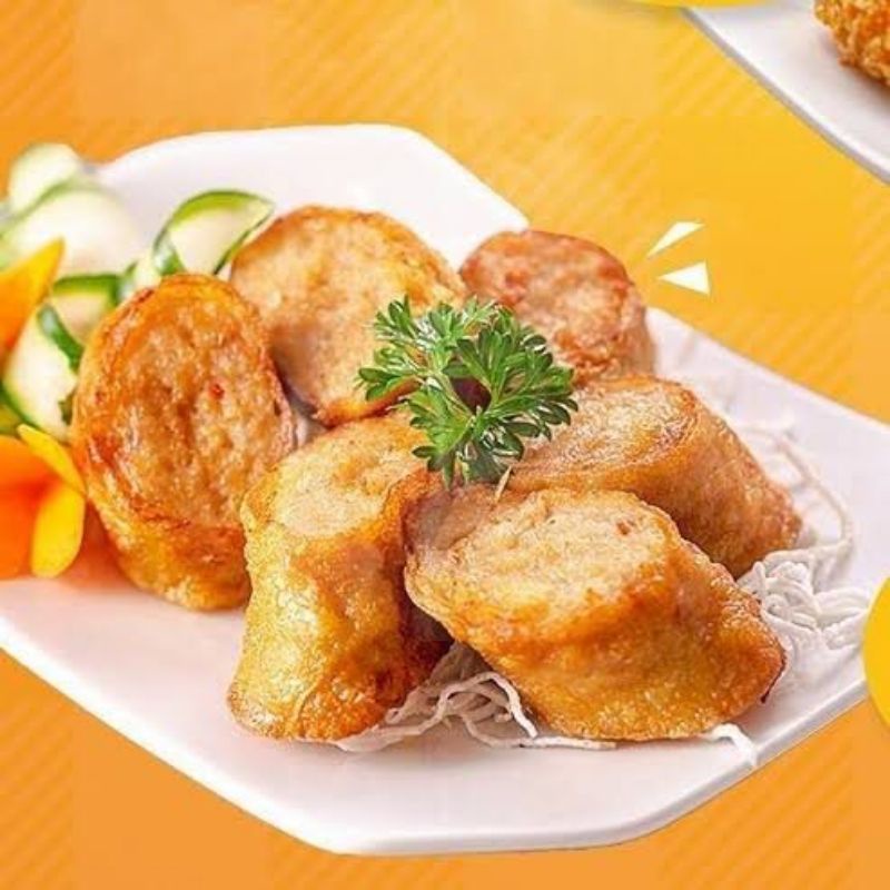 

Frozen Food Egg Chicken Roll 18 Pcs/Frozen McBalls Egg Chicken Roll/Egg Chicken Roll/Bento Egg Chicken Roll/Dimsum Egg Chicken Roll