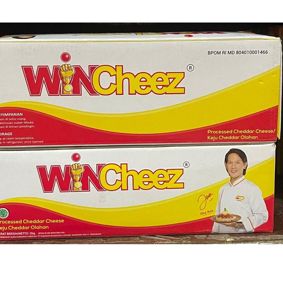 

♦ Keju Wincheez Cheddar Cheese - Keju Cheese 2kg ✻