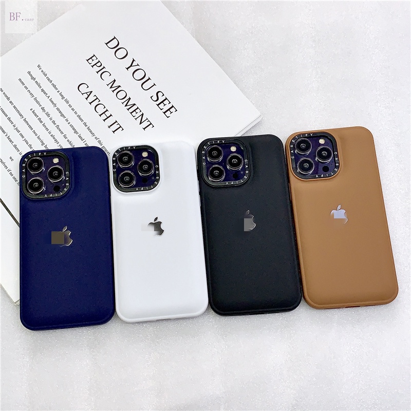 IPHONE (CASETIFY) Casing Silikon Lembut Untuk Iphone14 13 12 11 Pro Max X XR XSMAX 6 8 7 Plus