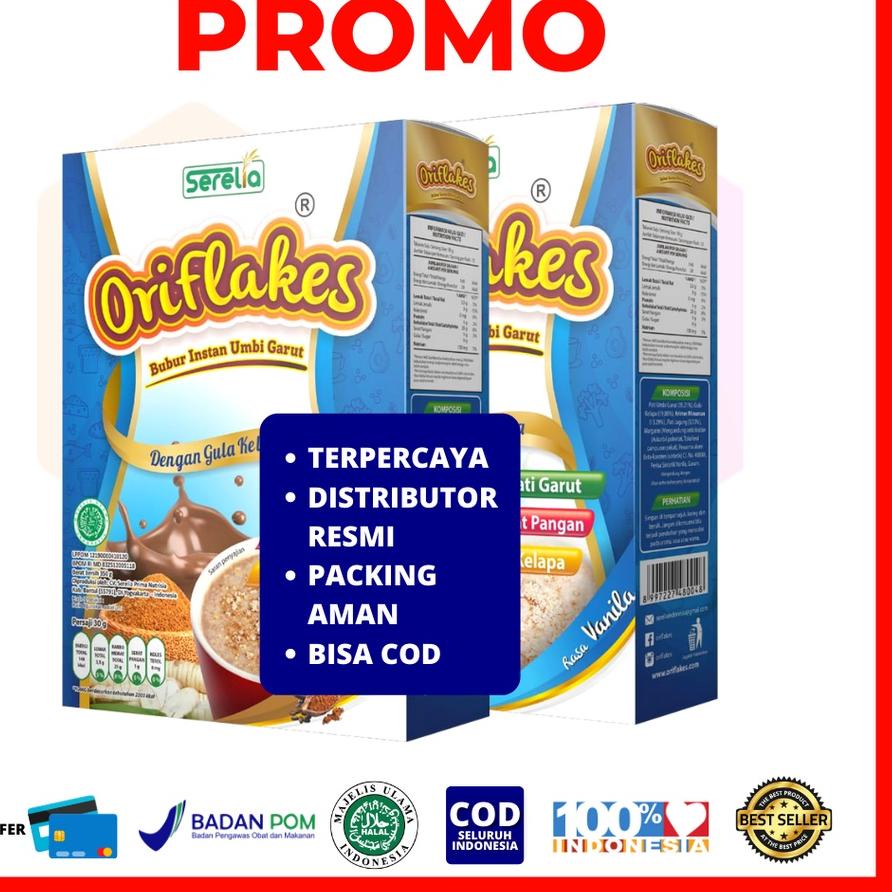 

♨ Oriflakes Slim Diet Sereal Umbi Garut 350 GR ❅