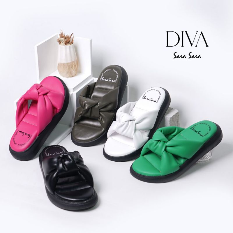 sara sara diva/sandal wanita sara sara diva