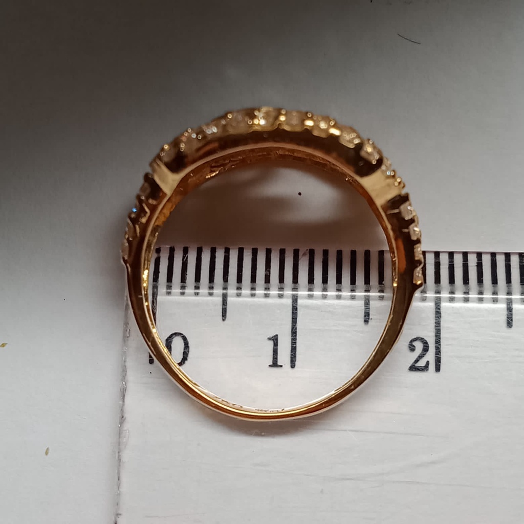 Cincin emas 17k - 3.75 gr kadar 750 - 4193